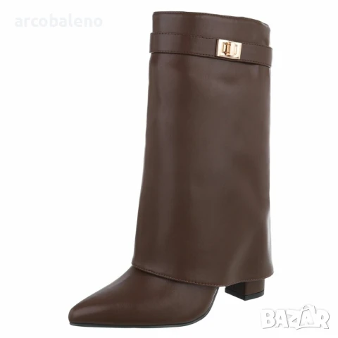 Дамски боти на висок ток, 4цвята , снимка 9 - Дамски боти - 51304074