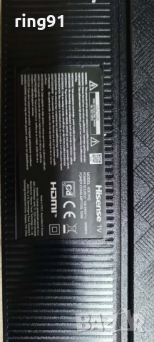 Main board - RSAG7.820.12903/ROH TV Hisense 43E7KQ, снимка 3 - Части и Платки - 52953708