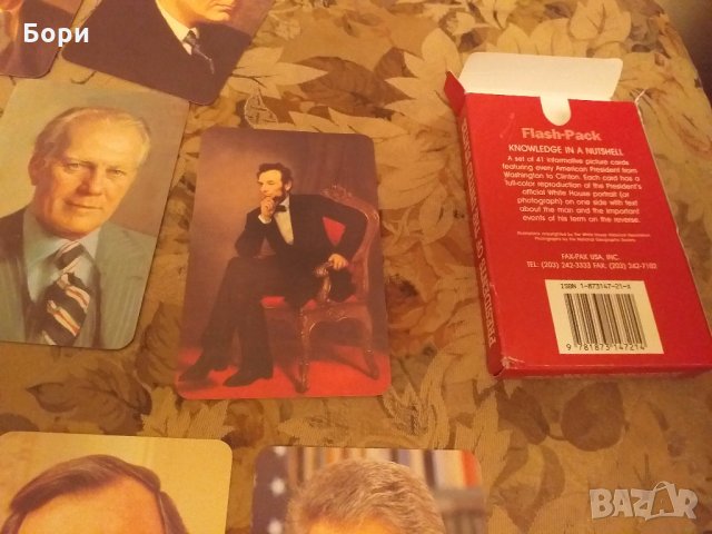 PRESIDENT OF THE U.S.A., снимка 8 - Други ценни предмети - 30087405