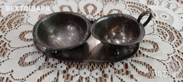 Стари Посребрени Съдчета WMF, снимка 3 - Антикварни и старинни предмети - 38471029