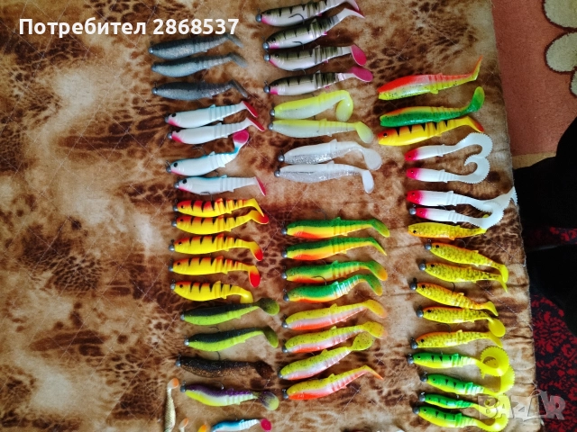 силикони за риболов Savage gear, снимка 3 - Стръв и захранки - 52963415