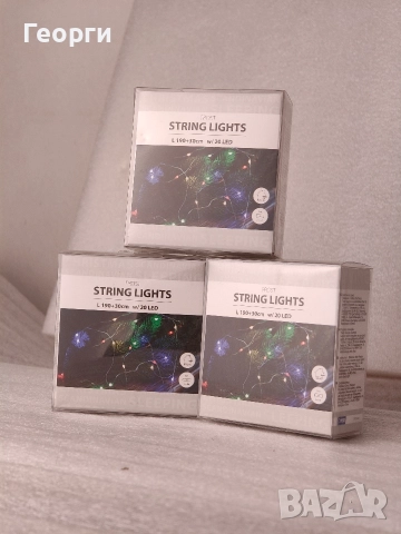 Украса лед лампички гирлянд led, снимка 2 - Лед осветление - 52673858