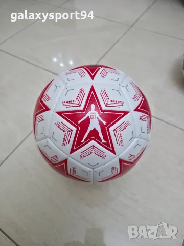 Топка Роналдо лилава звезда с фигура Шампионска лига 2027 Cristiano Ronaldo, снимка 5 - Футбол - 56233937