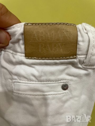 ARMANI BABY нови дънки 3м размер, снимка 5 - Панталони и долнища за бебе - 33698742