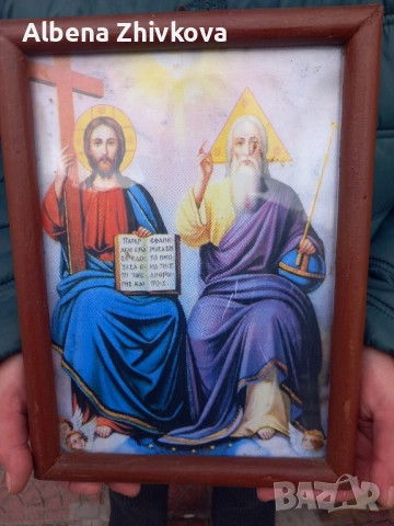 четири икони от домашен иконостас, снимка 5 - Икони - 52051839
