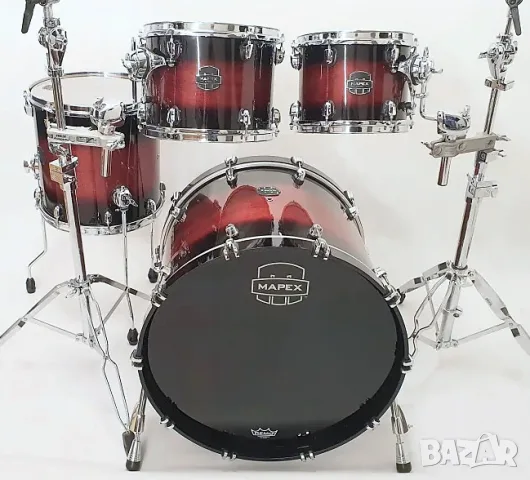 Mapex Saturn Shellpack 22 BD + 10, 12, 14" Toms, снимка 2 - Ударни инструменти - 56352075