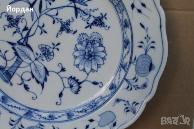 Немска чиния порцелан ''Meissen'', снимка 5 - Колекции - 42755983