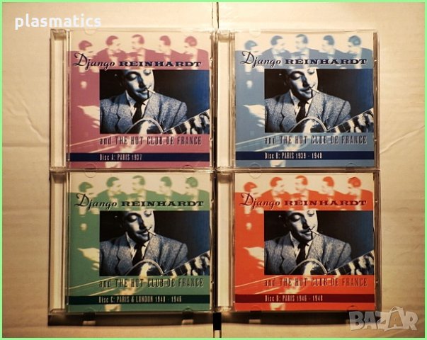  CDs(4CDs) – Django Reinhardt – Collection – Box Set, снимка 3 - CD дискове - 31183019