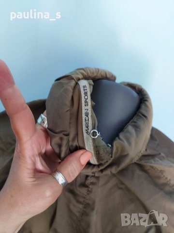 Дизайнерски тренч с кожен ефект "Marc Cain" sports / унисайз , снимка 13 - Палта, манта - 36840255