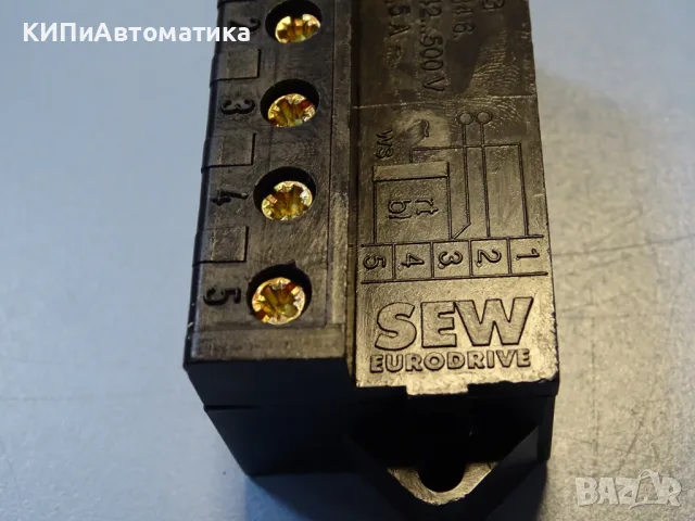 спирачен токоизправител SEW-EURODRIVE typ BG15(8253846) 42-500V, снимка 7 - Резервни части за машини - 55948779