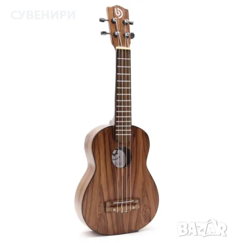 Занаятчийско укулеле - класическо естествено покритие (4 струни)