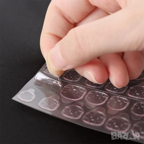 Сухо лепило за изкуствени нокти крака или ръце гел