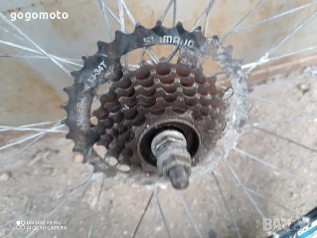 Висококачествена Капла и гума за велосипед, КАТО НОВА 26" вело капла , снимка 12 - Части за велосипеди - 49581905