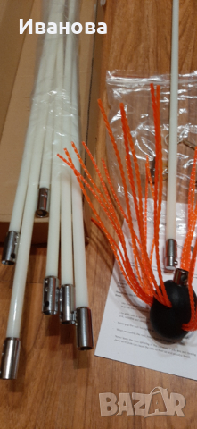 Комплекти за почистване на комини от бамбукови пръчки, снимка 12 - Други - 36476818