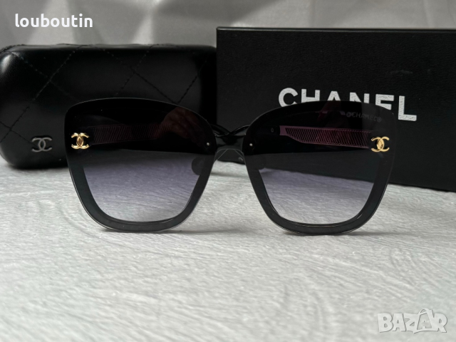 CH 2024 дамски слънчеви очила с лого, снимка 5 - Слънчеви и диоптрични очила - 44659084