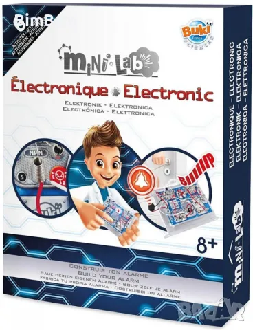 Мини лаборатория Mini Lab Electronic - Електроника / Buki, снимка 2 - Образователни игри - 47709389