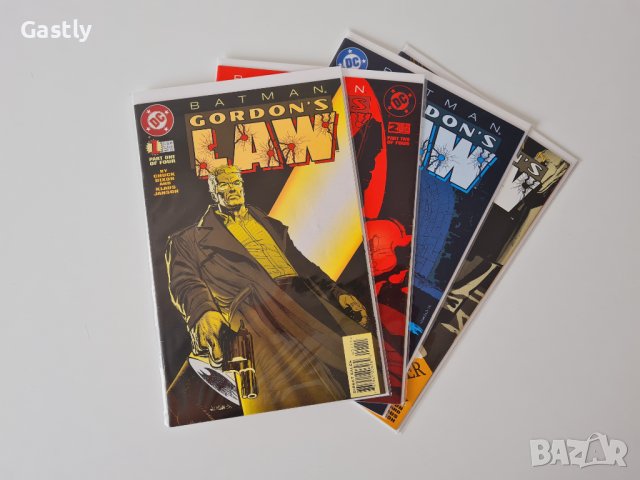 Комикси Batman: Gordon's Law 1, #1-4, NM, DC, снимка 2 - Списания и комикси - 38442652