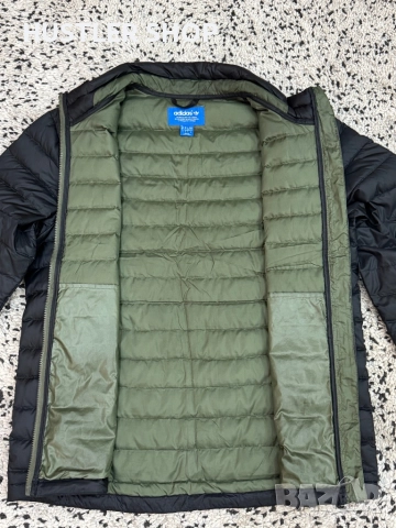 Мъжко пухено яке ADIDAS. Размер L, снимка 4 - Якета - 52525004