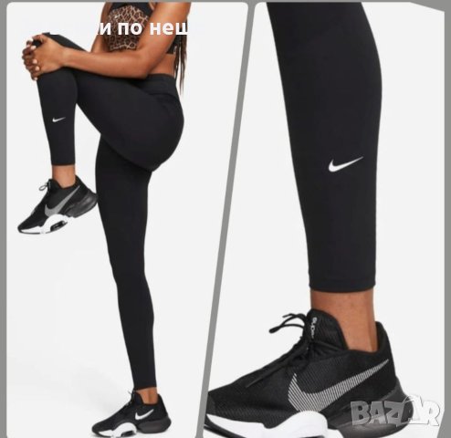Дамски черен клин Nike, снимка 5 - Клинове - 44470807