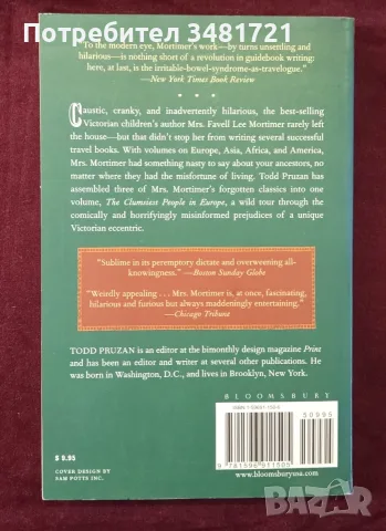 The Clumsiest People in Europe Or Mrs. Mortimer's Bad-Tempered Guide to the Victorian World, снимка 5 - История, политика и общество - 55964195