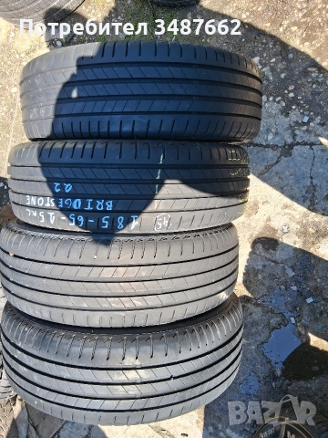 185 65 15 BRIDGESTONE 4броя летни дот 2022г 