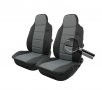 Тапицерия Тип Масажор 1+1 За Предни Седалки Лукс Сиво, Текстил, снимка 1