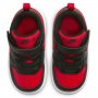 НАМАЛЕНИЕ!!!Бебешки спортни обувки NIKE COURT BOROUGH Черно с червено, снимка 4
