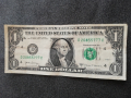 банкноти от 1 долар с интересни номера, снимка 6