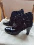 Дамски елегантни лачени обувки на висок ток от естествена кожа 36 номер, снимка 1 - Дамски боти - 37894843