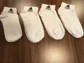 Нови  дамски бели спортни чорапи Adidas (35-39) , снимка 1