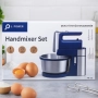 Комплект ръчен миксер с купа J. POWER HM-J03, снимка 5