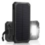 Мощна соларна батерия 10000mAh POWERBANK с фенер, снимка 5