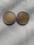 супер дефектна 2 евро италия 2002, снимка 2