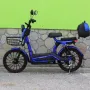 Електрическо колело-мотопед MaxMotors EBZ 20 1200W/60V/20Ah - BLUE, снимка 3