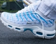 Nike Air Max TN Цвят Бяло и Тюркоаз мъжки маратонки , снимка 9
