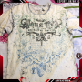 Автентична мъжка тениска Aqua VI White Uncharted Waters - Blue Wash размер М, снимка 1 - Тениски - 29675001