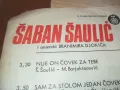 SABAN SAULIC-MADE IN YUGOSLAVIA-ORIGINAL 18СМ 0510241833, снимка 12