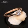 Уникален дамски пръстен от медицинско злато със печат 18 карата и диамант Сваровски . Имам размери!, снимка 1 - Пръстени - 38660440