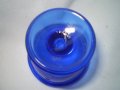 Винтидж Кобалтово синьо стъкло Чаша , снимка 4