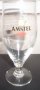 Стъклена чаша за бира Амстел / Amstel, за ценители и колекционери, лимитирано издание