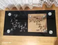 Стъклена холна масичка, снимка 1