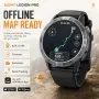 AGM Legion Pro смарт часовник с офлайн карти, AMOLED GPS и два ремъка, снимка 2