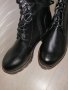 Кожени дамски кубинки , снимка 5