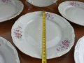 Стар български порцелан чинии плитки, снимка 6