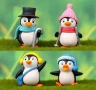 Лот фигурки Пингвини, подходящи за торта или игра, снимка 2