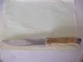 Нож стар с дървена дръжка, снимка 1