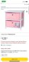 Красив шкаф за детска стая с чекмеджета на марката Home Styling Collection, снимка 3
