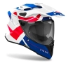 Каска Commander 2 Reveal Blue Red Gloss, снимка 2