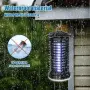 Електрическа лампа против насекоми, 18 W, UV 365 nm и решетка 4200 V, снимка 5