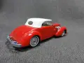 1/43 СТАРА РЕТРО МЕТАЛНА КОЛИЧКА MATCHBOX YESTERYEAR Y18 1937 CORD MODEL 812 ENGLAND, снимка 4
